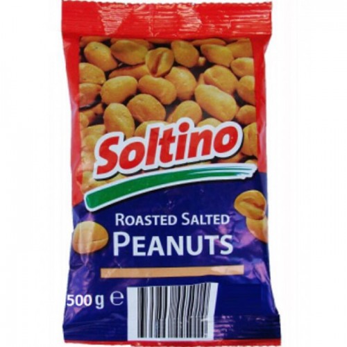 Горішки "Peanuts Roasted Salted Soltino" 500 г