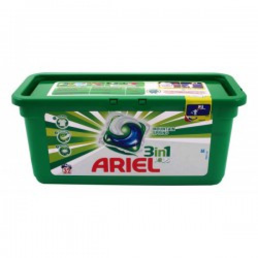 Капсули для прання "Ariel Mountain Fresh 3в1" 28 шт