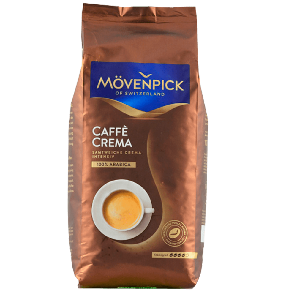 Кава в зернах "Movenpick Caffe Crema" 1 кг Кава в зернах "Movenpick Caffe Crema" 1 кг