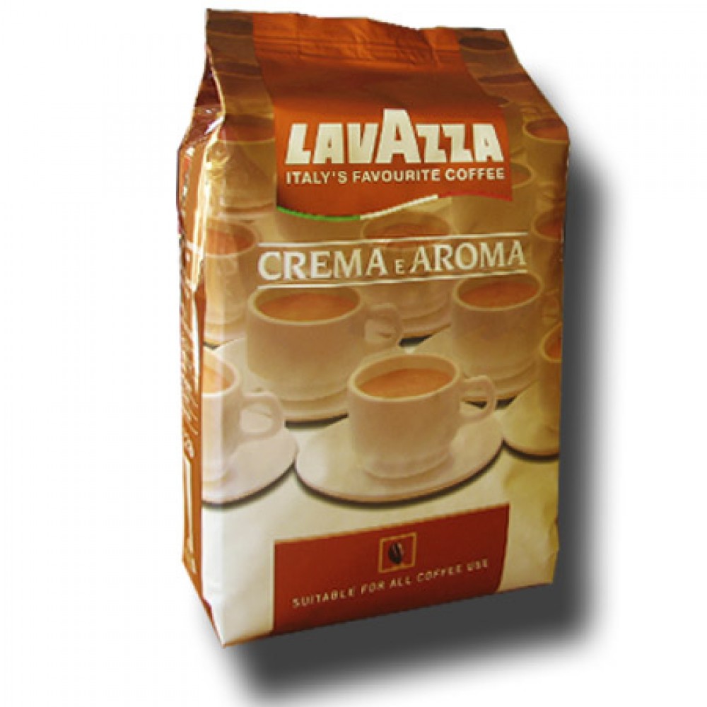 Кава в зернах "Lavazza Crema e Aroma" 1кг
