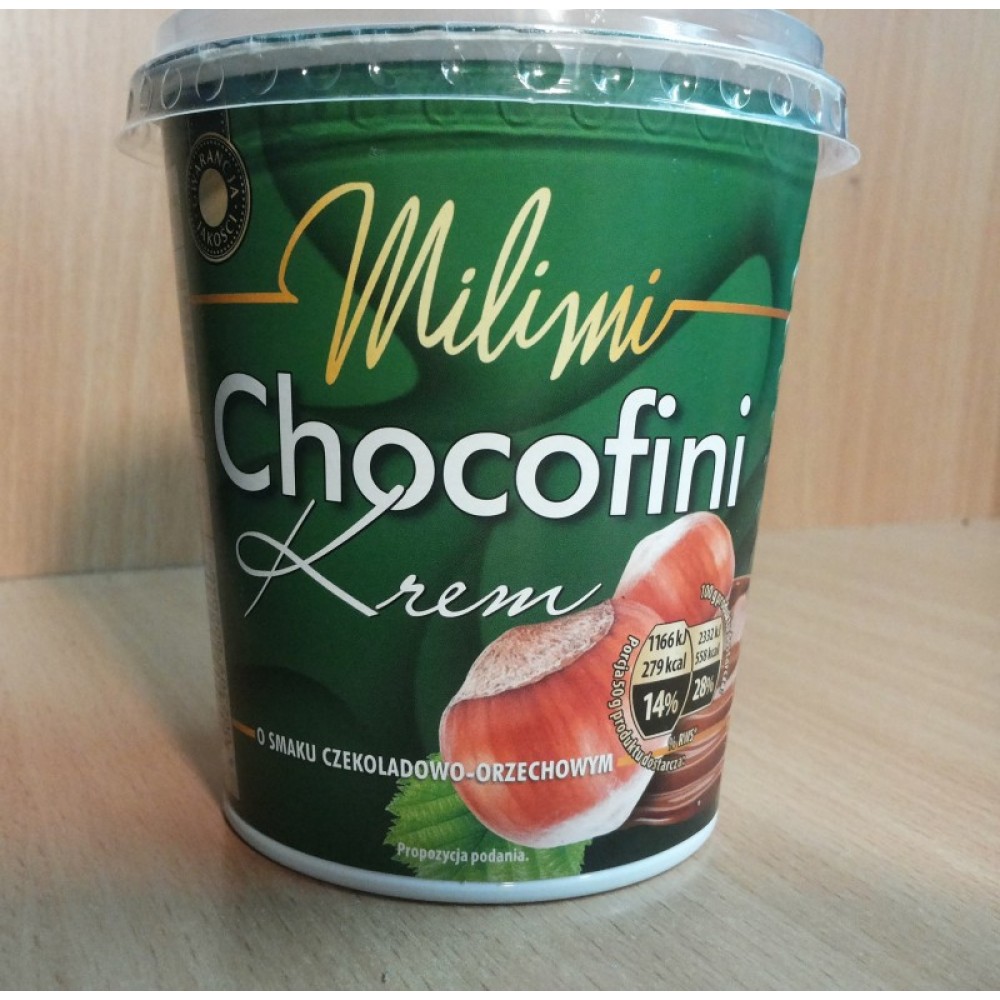 ШОКОЛАДНО-ГОРІХОВИЙ КРЕМ " Chocofini Milimi "400 г