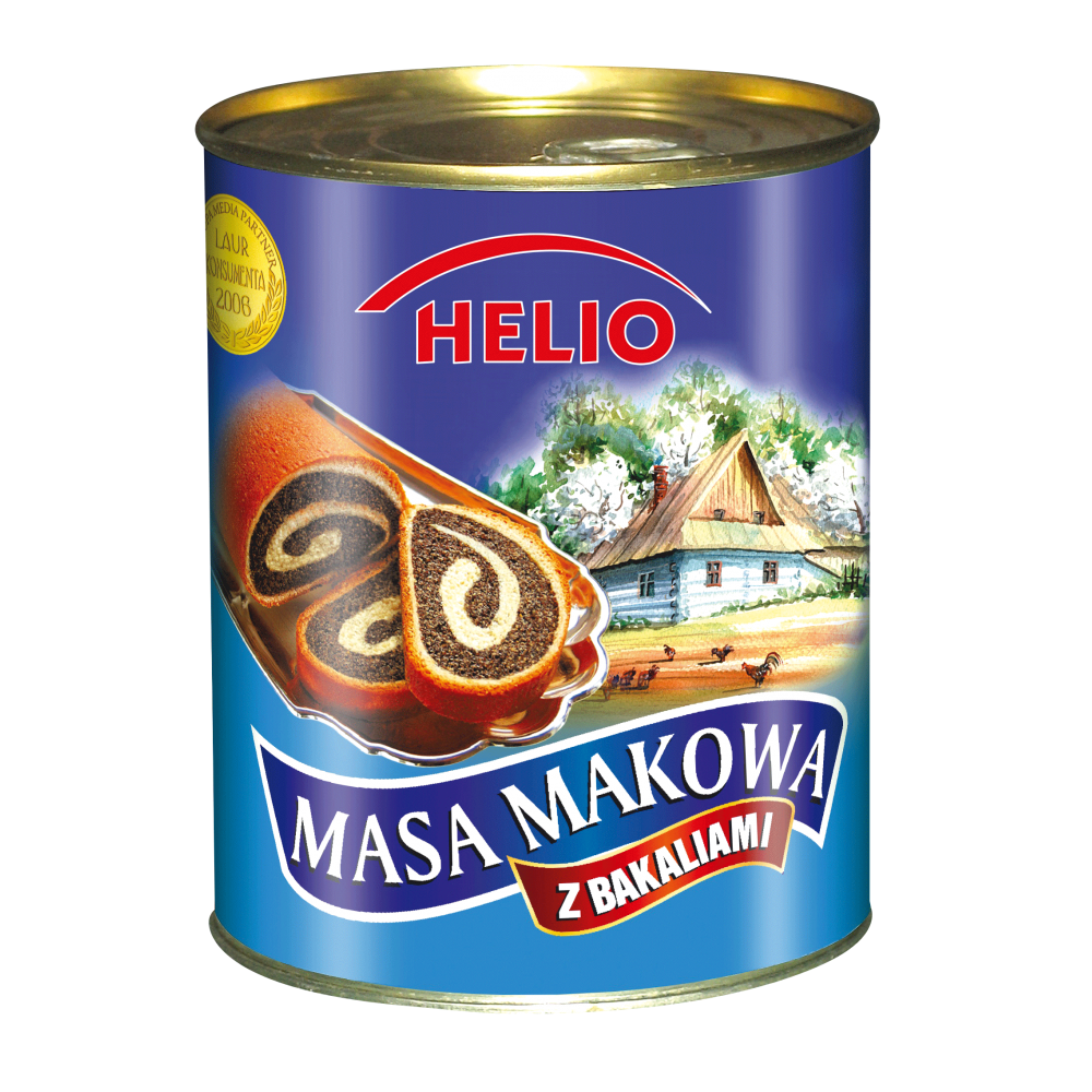 ГОТОВА МАКОВА МАСА ФІРМИ «HELIO» 900МЛ