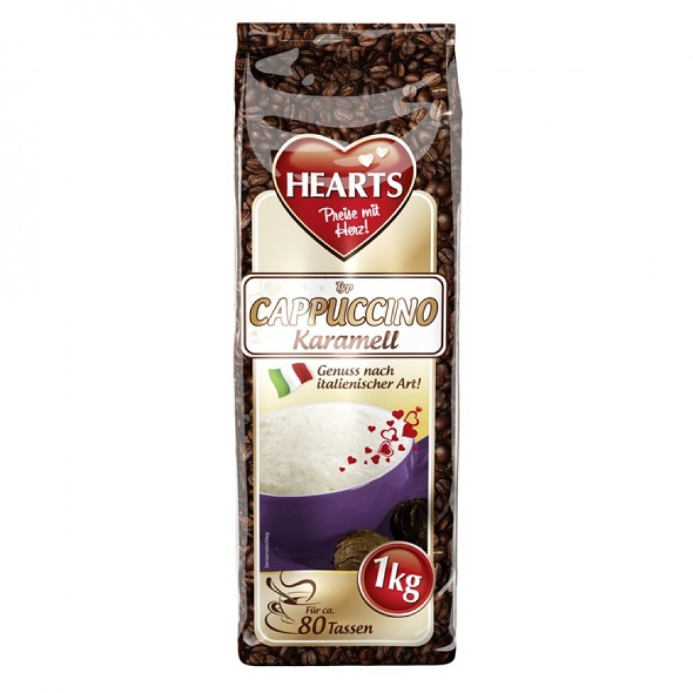 Капучіно "Hearts Cappuccino Karamel" 1кг