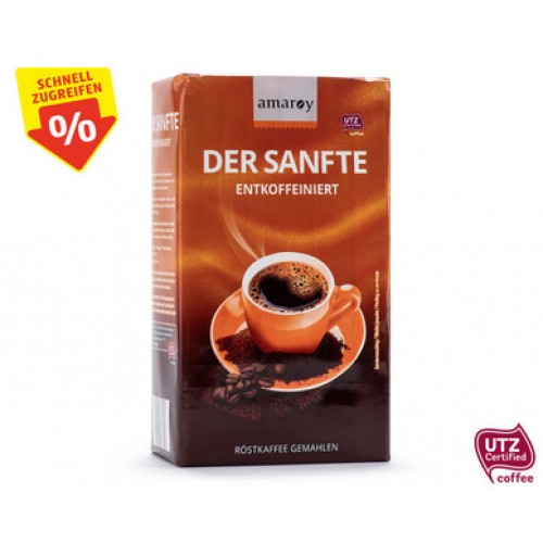 Кава мелена «Amaroy der sanfte entkoffeiniert» 500 г