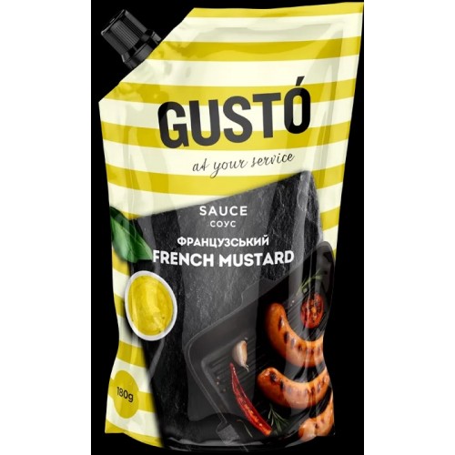СОУС FRENCH MUSTARD 180 Г СОУС FRENCH MUSTARD 180 Г
