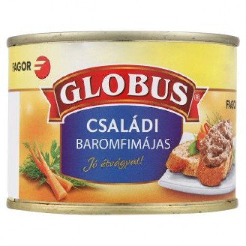 Паштет з яловичини "Globus családi baromfimájas"190 г