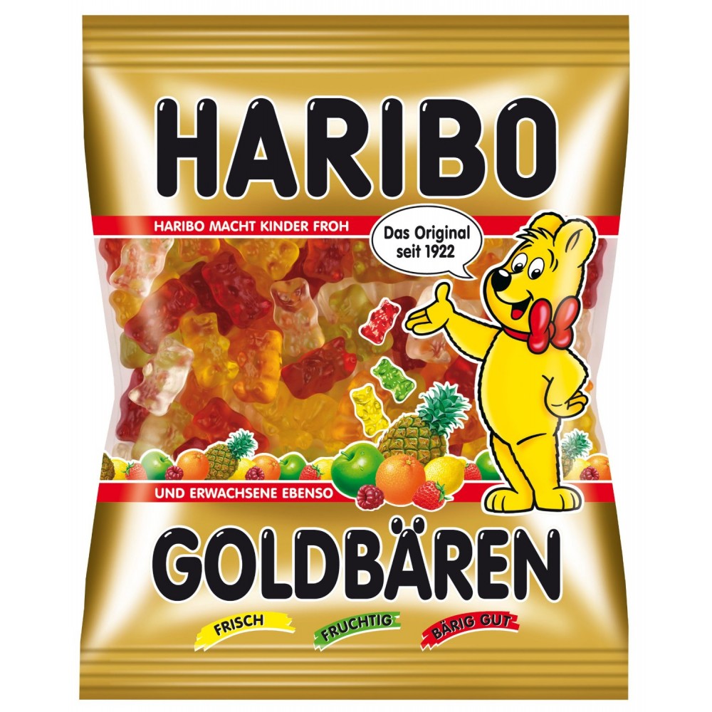 Жувальні цукерки "Haribo Goldbaren" 200 г