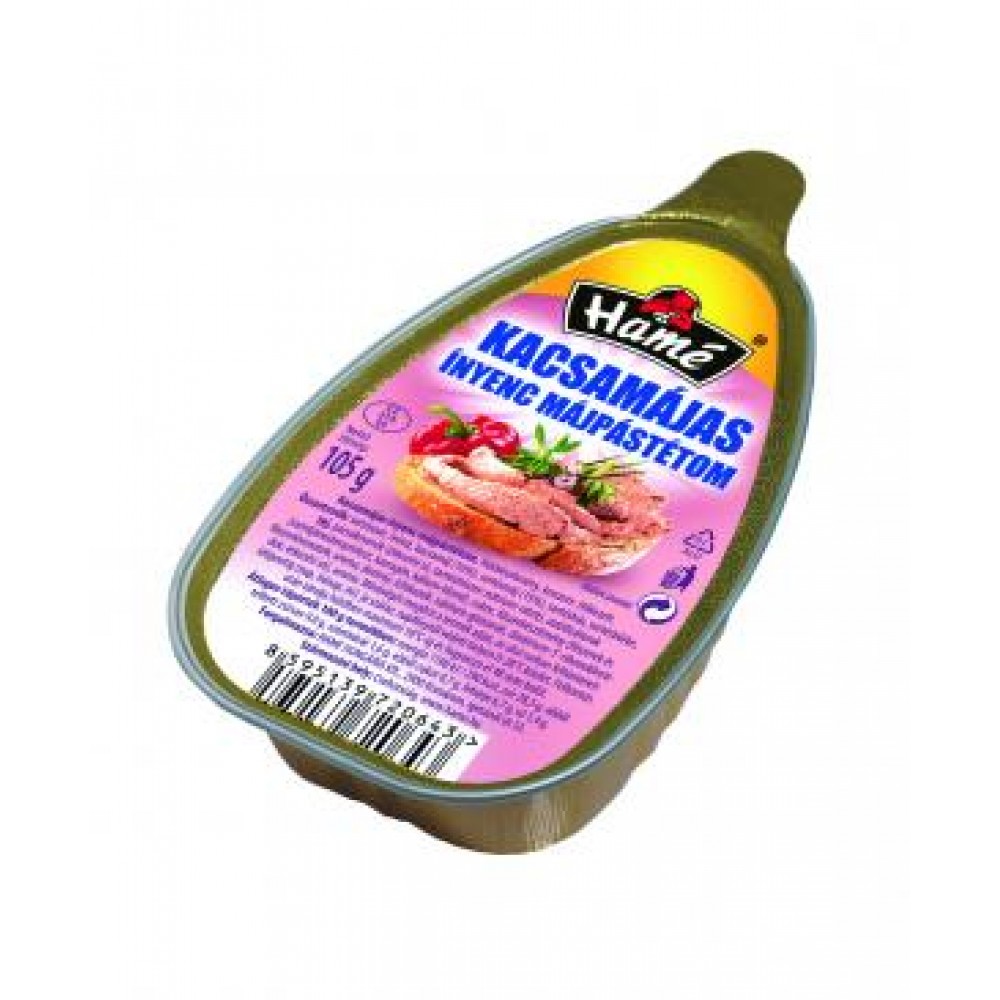 Паштет із качиної печінки Kacsamajas 105 г