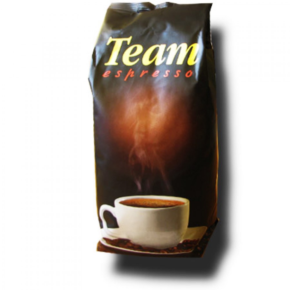 Кава в зернах "Team Espresso" 1кг Кава в зернах "Team Espresso" 1кг